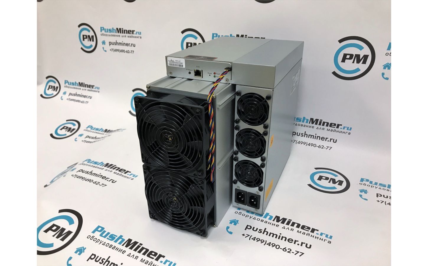 Купить Bitmain Antminer S19J Pro с хэшрейтом 104 TH/s бу с доставкой в  Pusminer