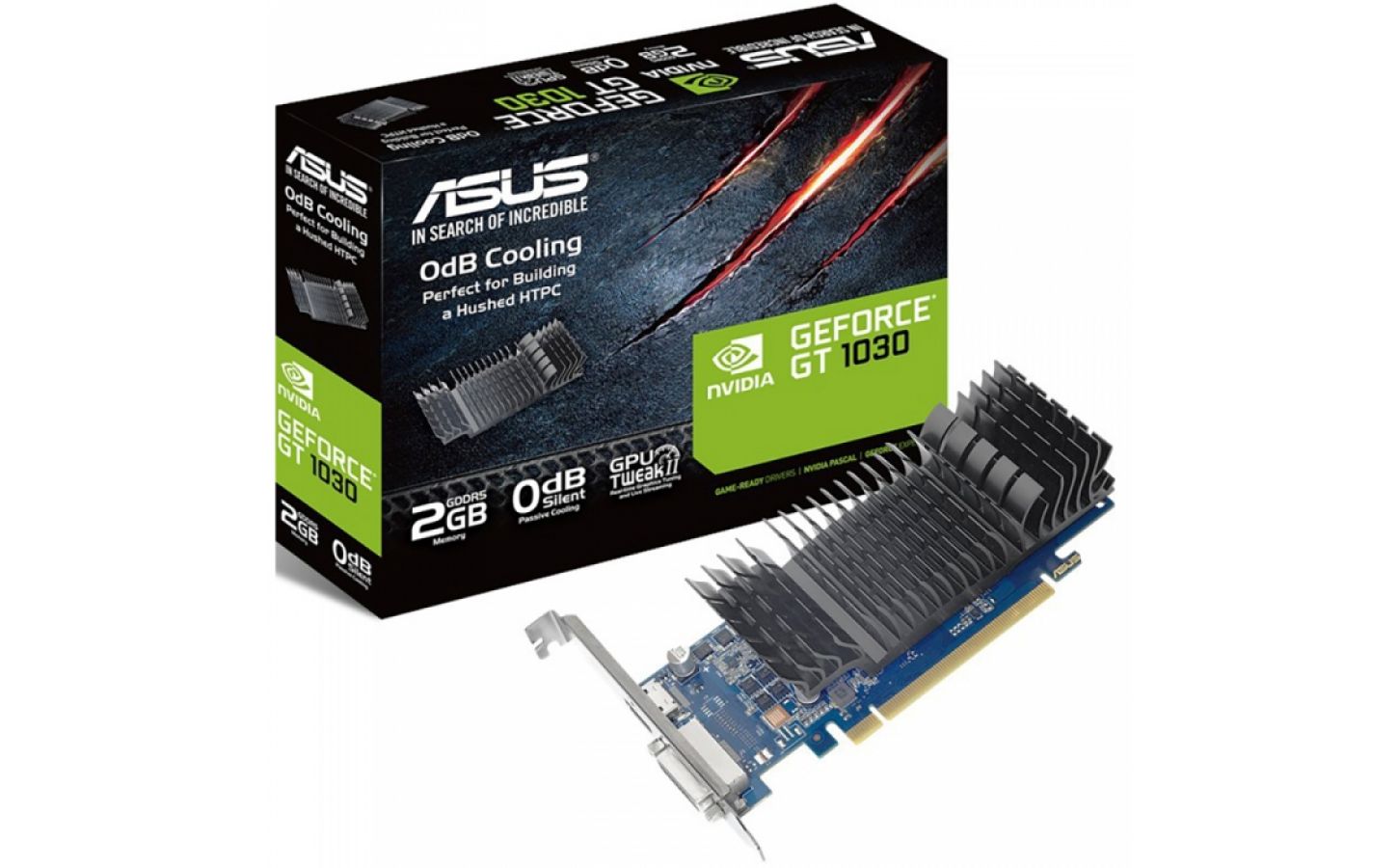 Видеокарта asus gt1030 2g brk