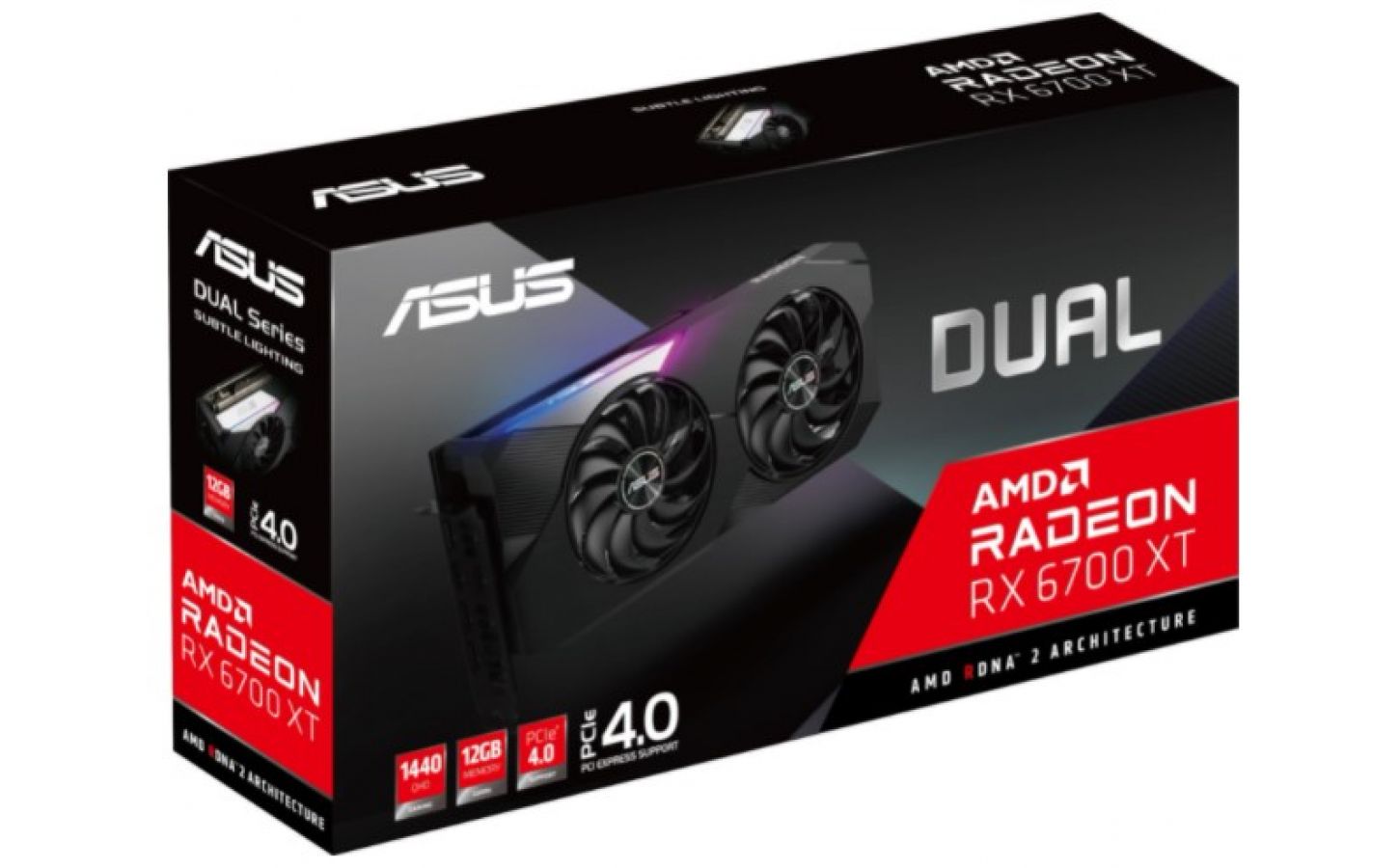 Купить видеокарту RX 6700 XT ASUS DUAL 12G недорого